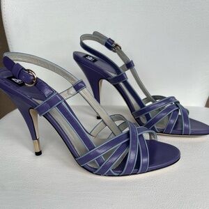 Dolce & Gabbana 38 1/2 EU - 8 US High Heels Sandals Color Lavanda New